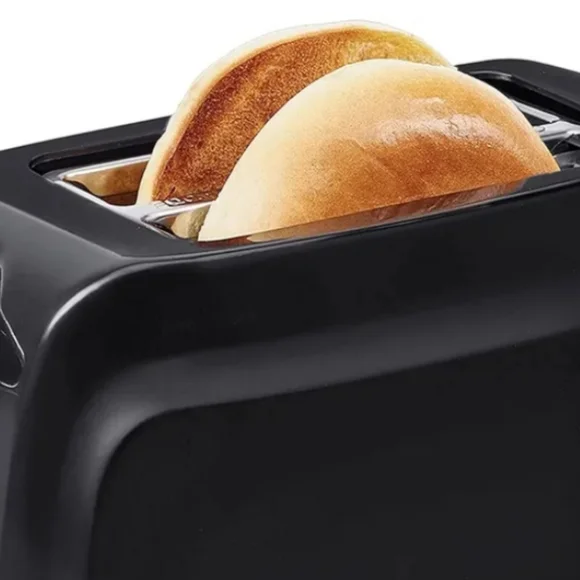Sleek Black Kitchen Toaster with Modern Design - Picture 2 of 8